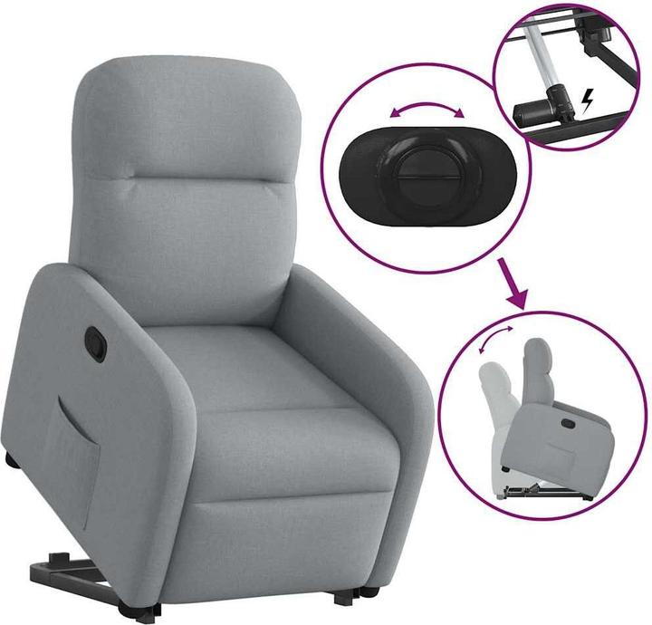 Immagine prodotto vidaXL Relaxsessel mit Aufstehhilfe