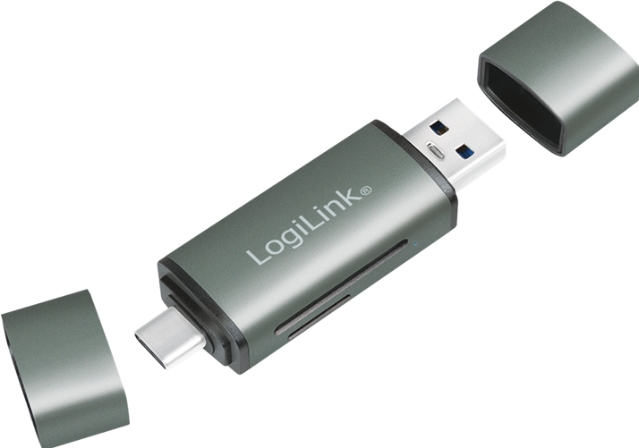 Actual product image LogiLink USB 3.2 Gen1 card reader (USB-C 3.2 Gen 1)