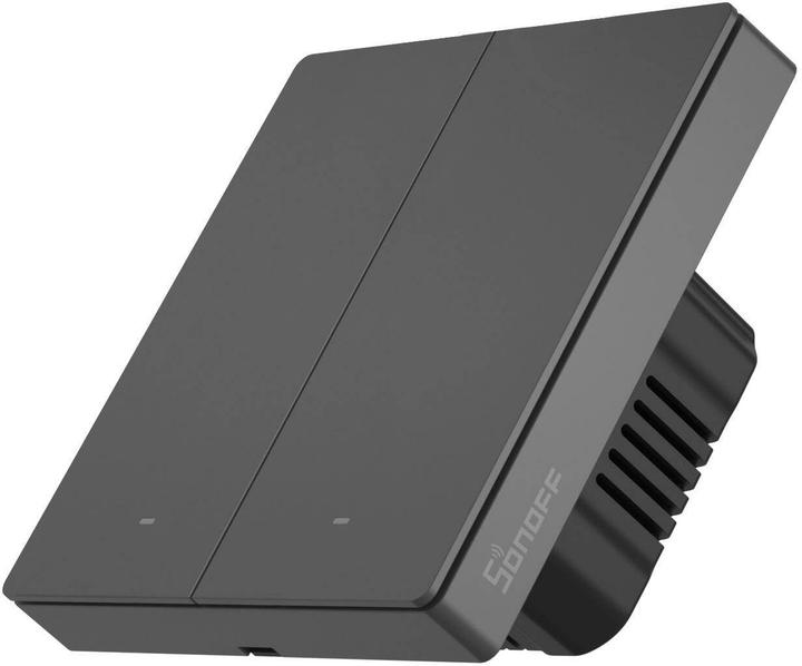 Image du produit Sonoff Commutateur d'éclairage WiFi M5-2C-86, double, 230 V, 10A