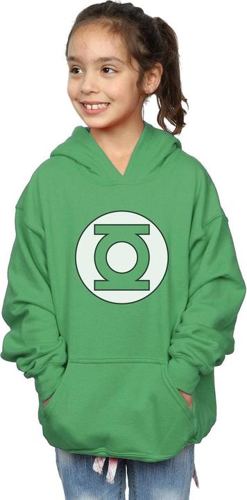 Image du produit - Sweat à capuche GREEN LANTERN LOGO - Fille (116)
