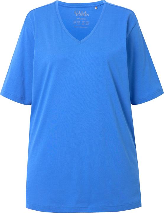 Produktbild Ulla Popken T-Shirt, V-Ausschnitt, Relaxed, Halbarm (50, 52)