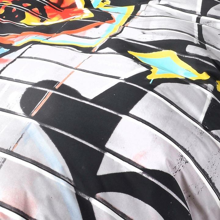 Produktbild BettwarenShop Graffiti (Bettwäsche Set, 80 x 80 cm, 155 x 220 cm)