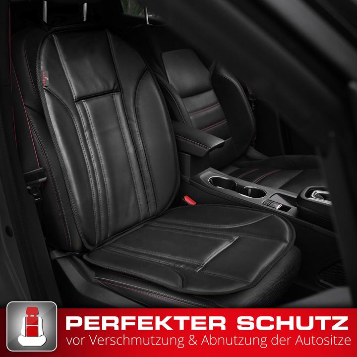Actual product image Walser Car seat pad Ravenna seat cover seat protector car seat protector black