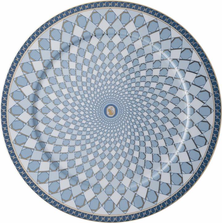 Actual product image Rosenthal Signum place mat 33 cm Azure (1 x, 33.10 cm)