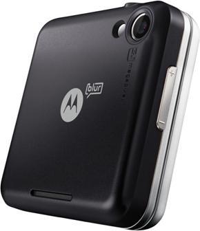 Actual product image Motorola Flipout - QWERTZ - Black/Purple/Green/Yellow (150 GB, 2.80", 3G)