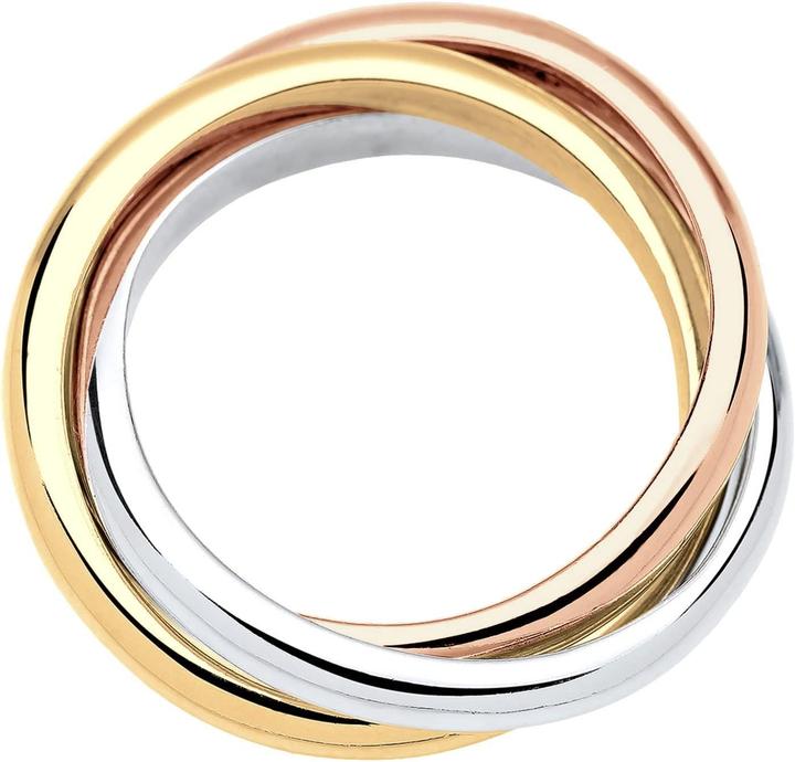 Produktbild Elli Wickelring Trio Tri-Color (52, 925 Silber)