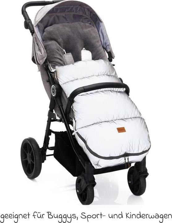 Image du produit Fillikid Fusssäcke für Kinderwagen & Buggys Fleece-Fusssack Kinley Reflect mit reflektierendem