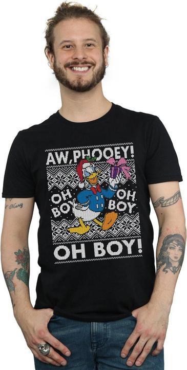 Produktbild Disney Donald Duck Christmas Fair Isle TShirt (XL)