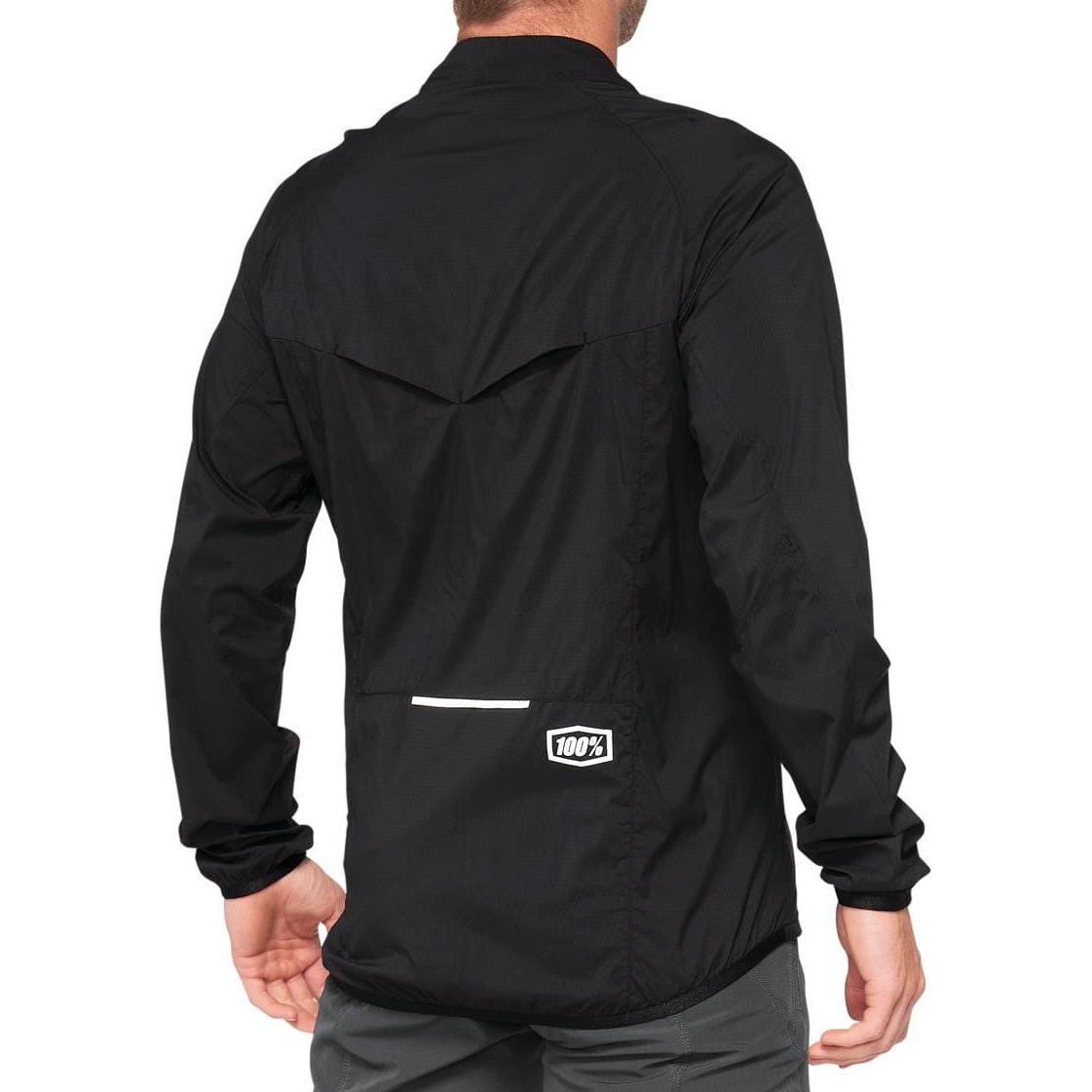 100%, Herren, Velojacke, Corridor Jacket (M), Schwarz, M