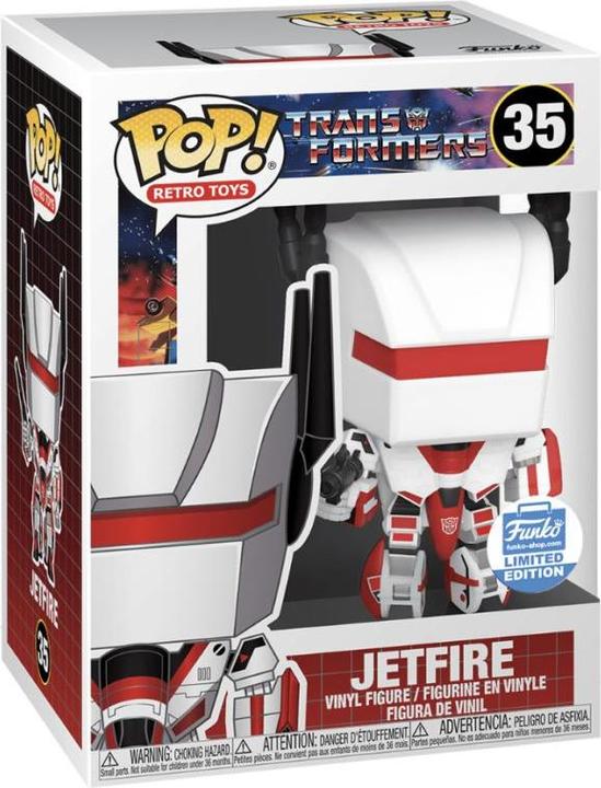 Produktbild Funko POP! Retro Toys Transformers Jetfire