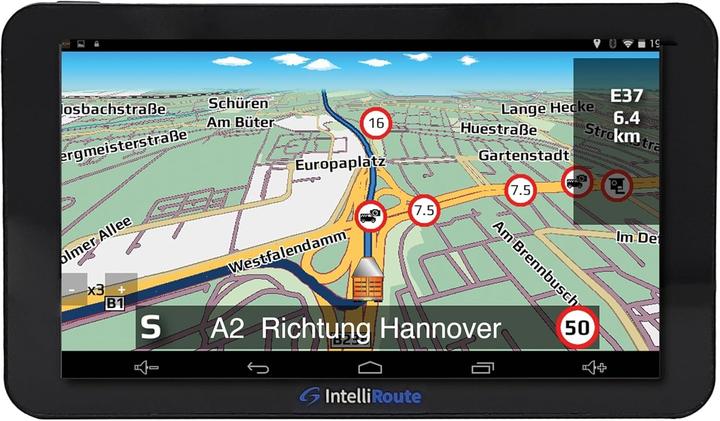 Image du produit IntelliRoute Premium-Navigationssystem für Wohnmobile mit Kameraanschluss, Stauwarnungen und WLAN-Updates (7")