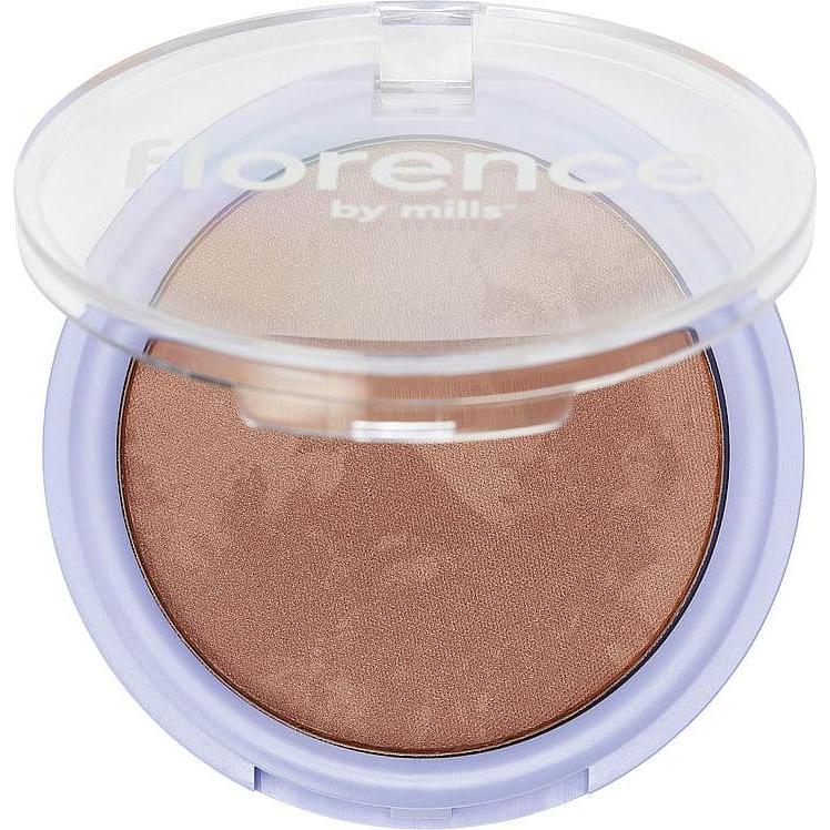 Florence by Mills, Highlighter + Bronzer, Out Of This Whirled Marble Bronzer Warm Tones (Warm Tones, Bronzer)