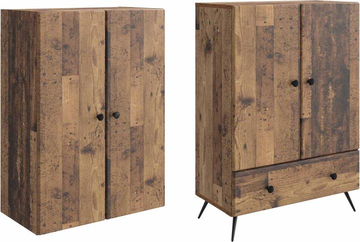 Actual product image vidaXL Wohnmöbelset (66 x 34.50 x 95 cm)
