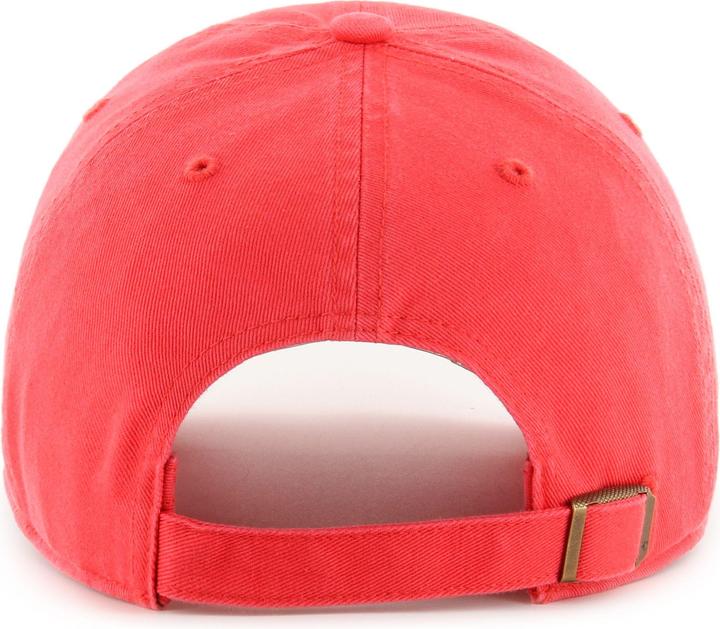 Actual product image 47 Brand Strapback Cap - CLEAN UP Boston Red Sox tango red