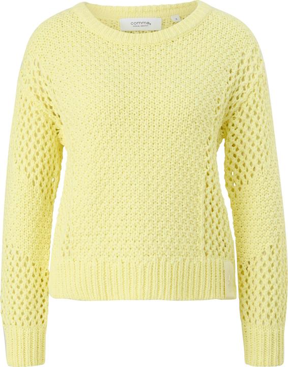 Immagine prodotto Comma Strickpullover Strickpullover mit Label-Patch (S)