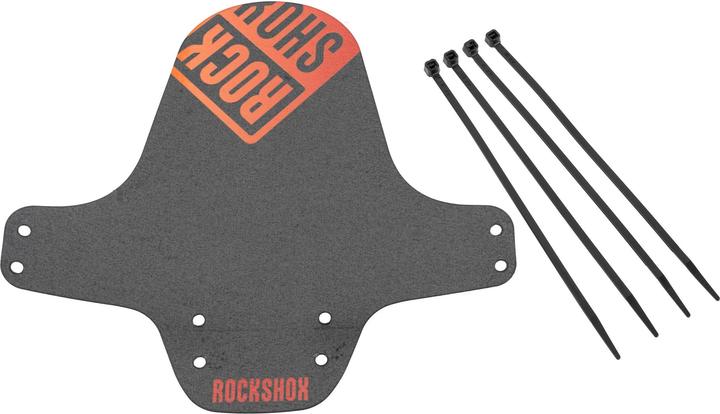 Orange verlaufend, rot/orange fade, Schwarz / Rot