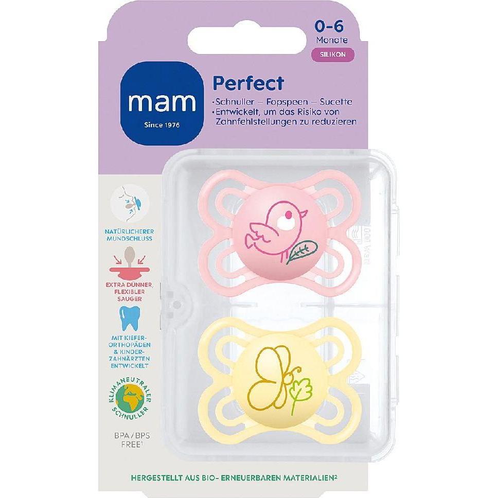 Thumbnail - MAM, Nuggi, Perfect (2 x, bis 6 Monate)