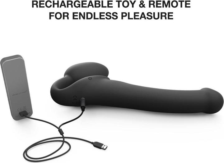 Actual product image Strap-on-me Vibrating Bendable Strap-on