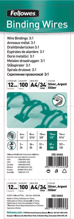 Produktbild Fellowes Drahtkamm