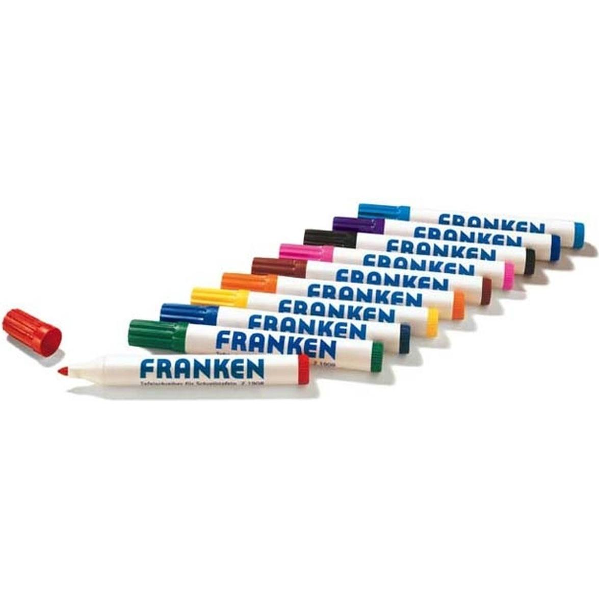 Franken, Marker, Marker nachfüllbar (Blau, 6 mm, 10 x)