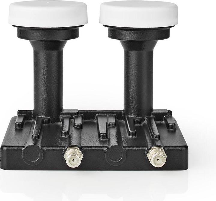 Produktbild Nedis LNB Twin Monoblock 6,0 ° Ausgangsanschluss: 2X F-Stecker Rauschmass Bereich: 0.85 dB Konversio (Single LNB)
