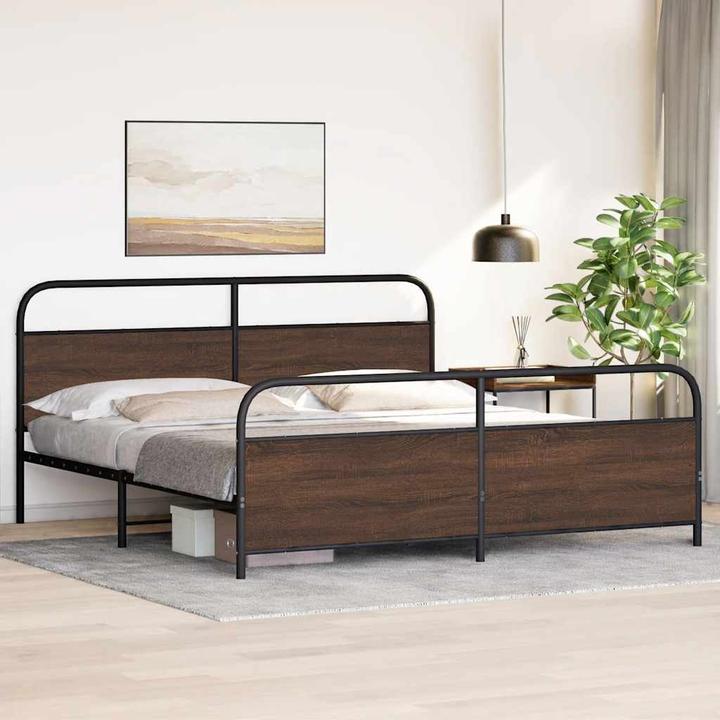 Produktbild vidaXL Bettgestell (193 x 203 cm)