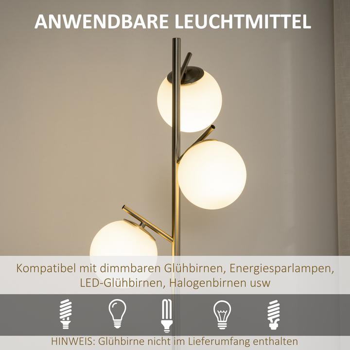 Immagine prodotto Swisshandel24 Lampada da terra, lampada da terra, lampada da terra da 40 W con attacco E27, lampada da terra con (E27)