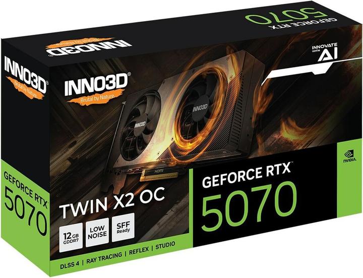 Produktbild Inno3D GeForce RTX 5070 Twin X2 OC (12 GB)