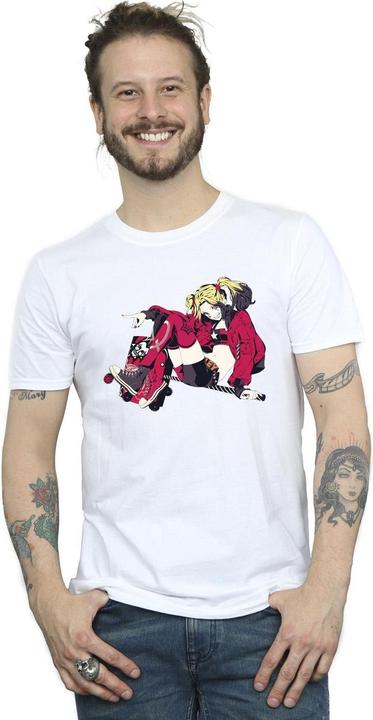Immagine prodotto Harley Quinn Rollerskates Maglietta Uomo (XL)