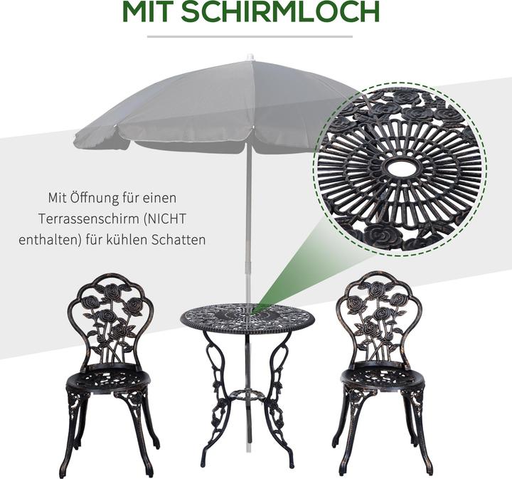 Produktbild Outsunny Gartenset (60 x 66 cm)