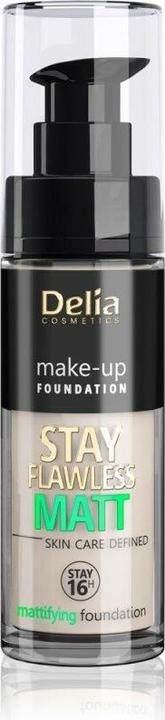 Produktbild Delia Cosmetics Cosmetics Stay Flawless Mattifying Foundation 16H No. 403 Vanilla 30ml (403 Vanilla)