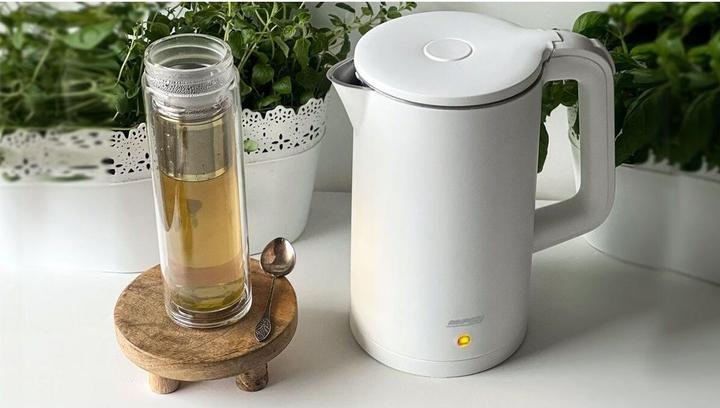 Actual product image MPM Cordless kettle MCZ-105, white, 1.7 l (1.70 l)