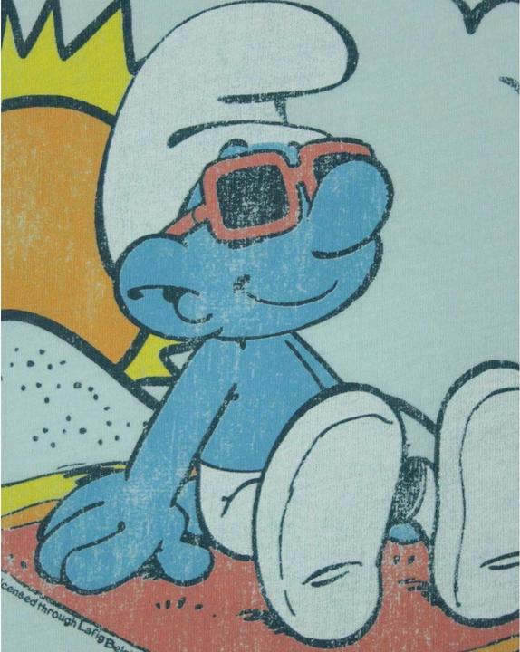 Actual product image Junk Food California Smurfin' TShirt (S)