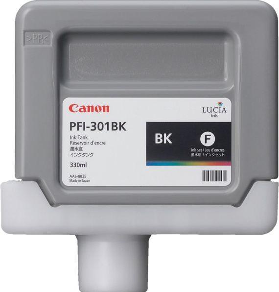 Produktbild Canon Tinte Large Format schwarz Orig.Nr. PFI-301PBK (PBK)