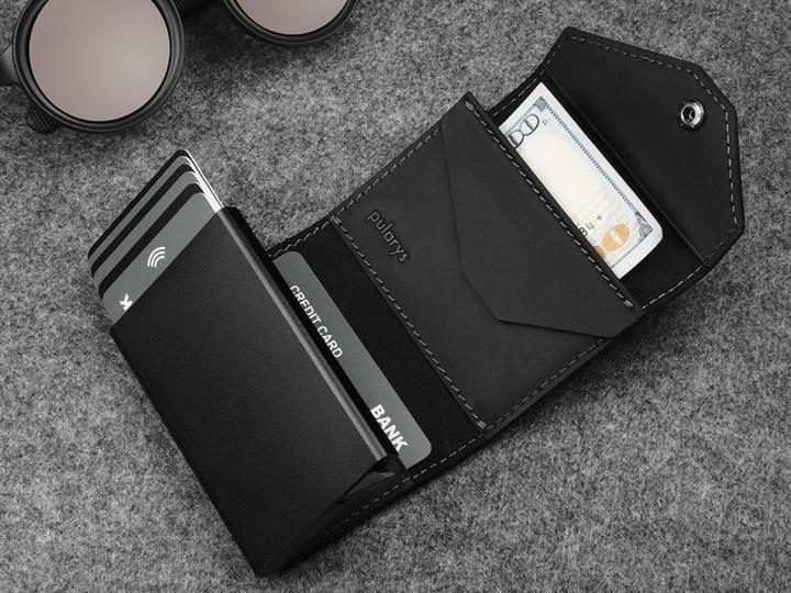 Actual product image Pularys Wallet PORTER GO Credit card holder