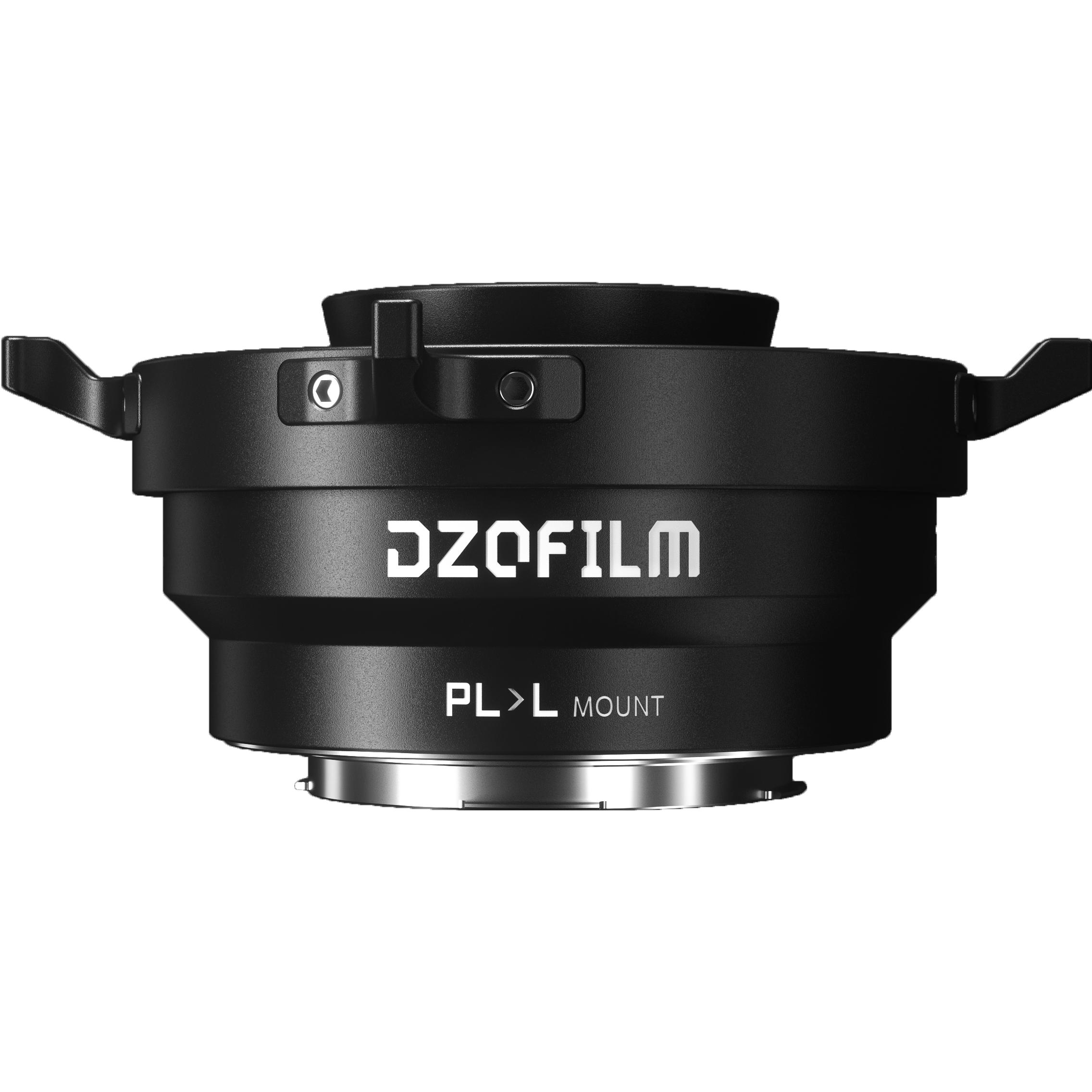 Dzofilm Octopus Adapter PL Mount Lens to L Mount Camera (Black), Objektivadapter, Schwarz