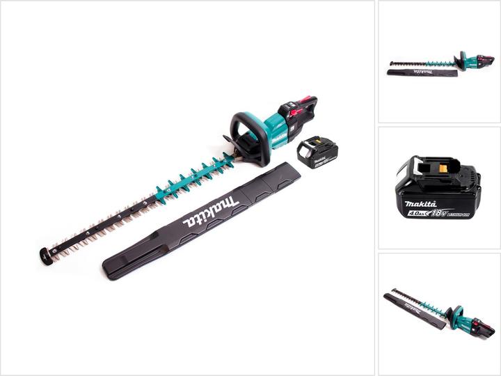 Produktbild Makita DUH 751 M1 Akku Heckenschere 18V 75 cm Brushless + 1x Akku 4,0Ah - ohne Ladegerät (Akkubetrieb)