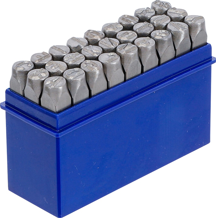 Actual product image BGS Letter Punch Set 8 mm