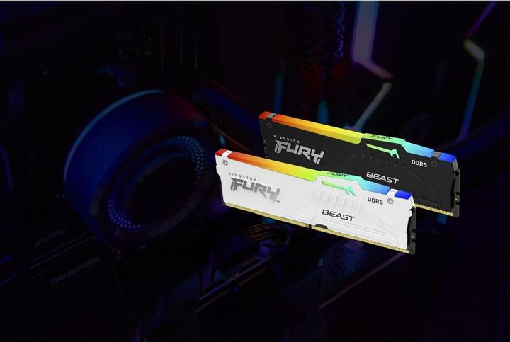 Image du produit Kingston FURY Beast RGB (2 x 32GB, 6000 MHz, RAM DDR5, DIMM)