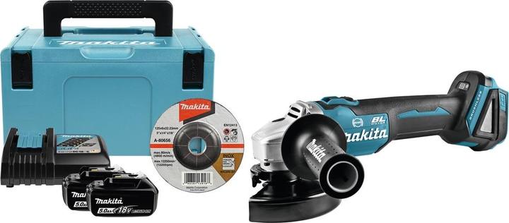 Actual product image Makita DGA506RTJ (125 mm)