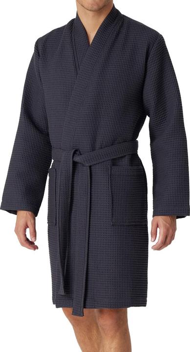 Produktbild Schiesser Waffel Piqué - Organic Cotton Morgenmantel / Bademantel (L)