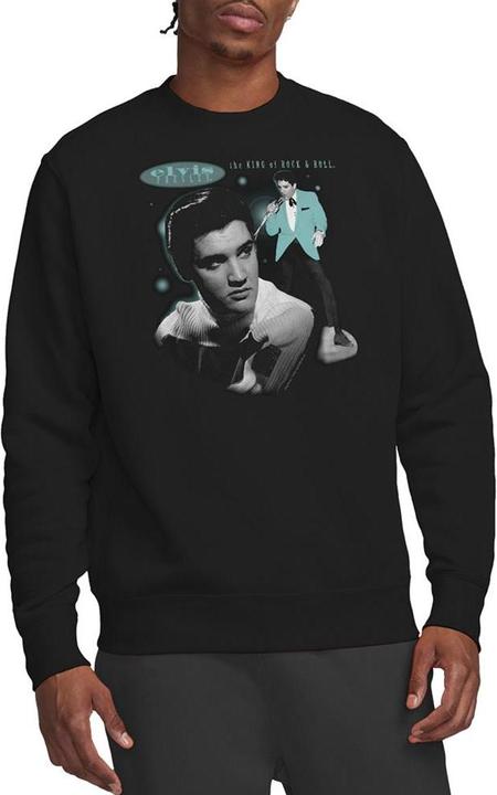 Produktbild Elvis Teal Portrait Sweatshirt (L)