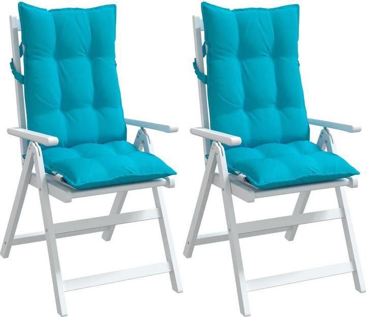 Productafbeelding vidaXL Hoge rugkussens 2 stuks. Oxford stof (120 x 50 x 7 cm)