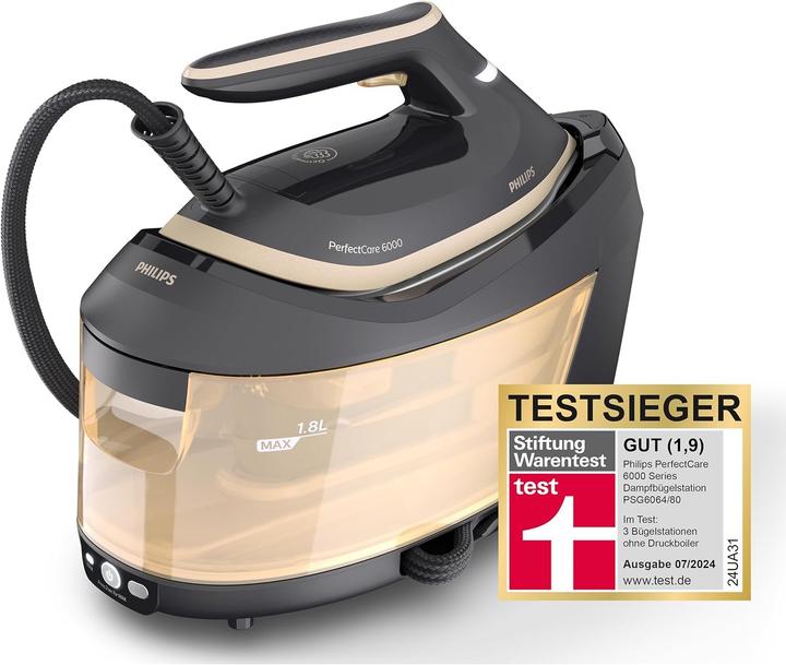 Actual product image Philips PerfectCare 6000 Series PSG6064/80 (2400 W, 600 g/min)