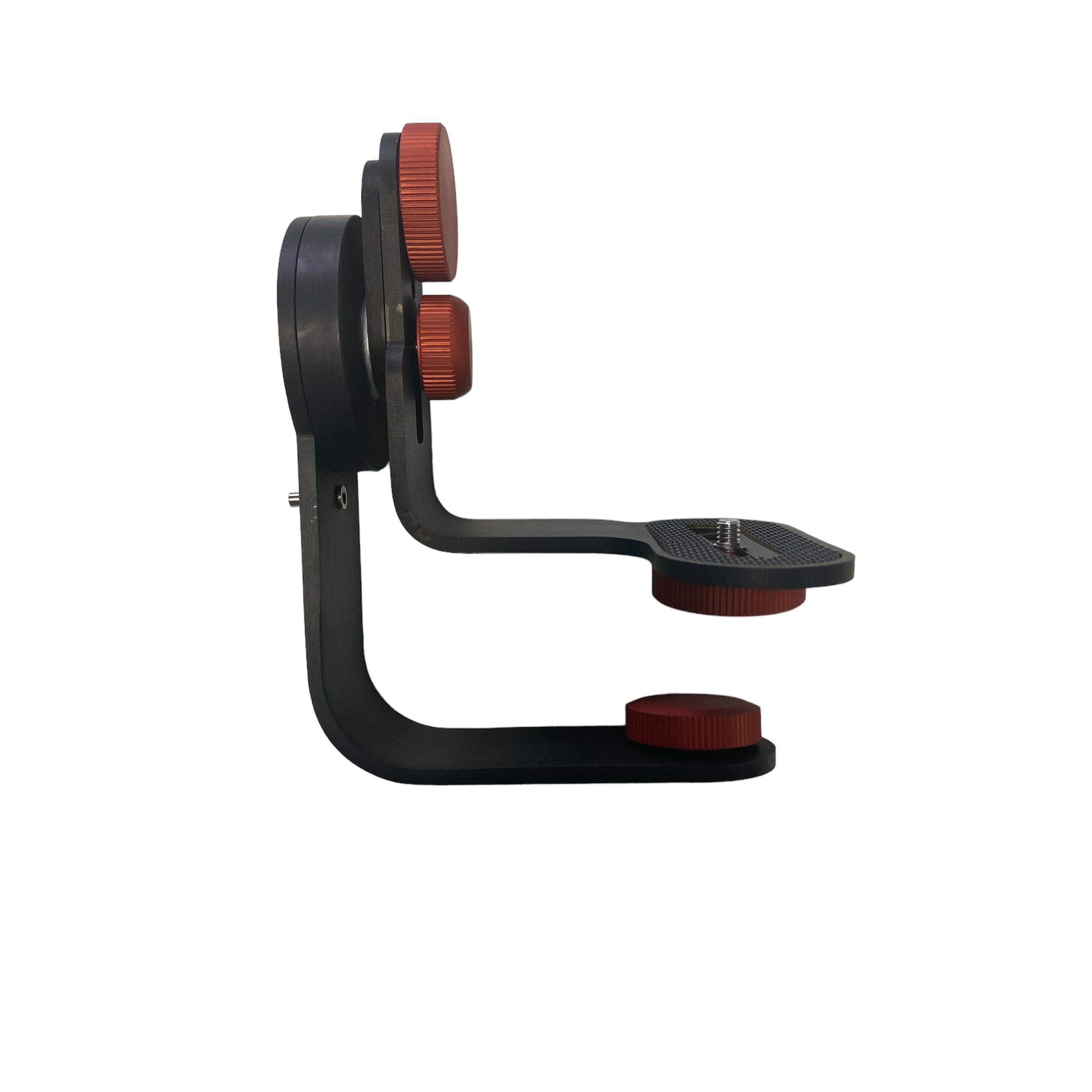 Miops L-Bracket Pro (Metallo), Treppiede, Nero