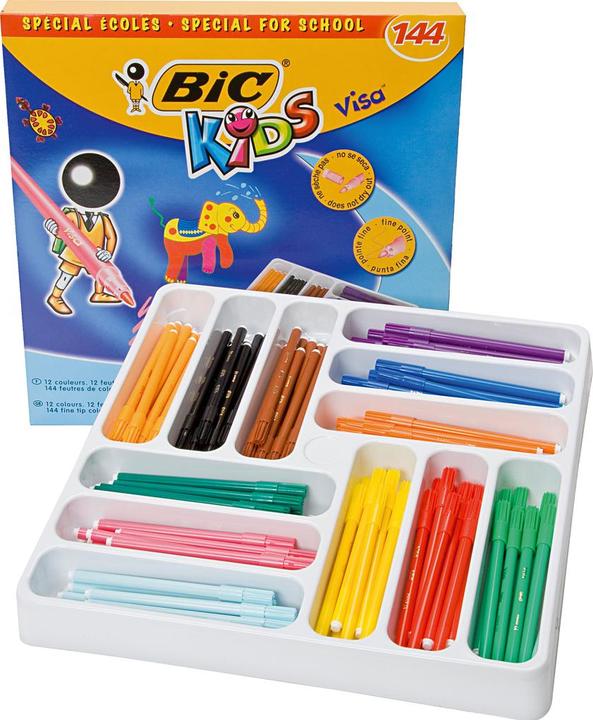 Actual product image Bic Kids Visa, 144st. (144x)
