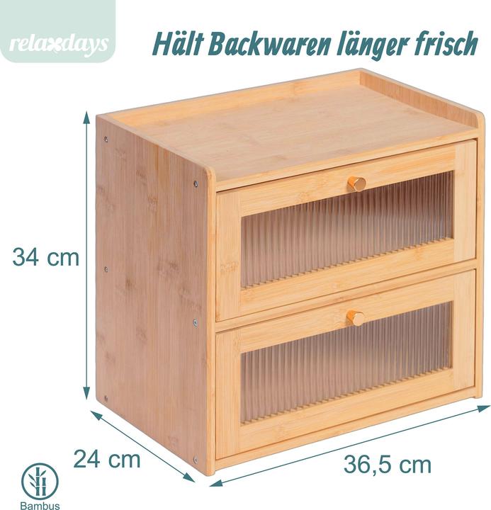 Produktbild Relaxdays Brotkasten