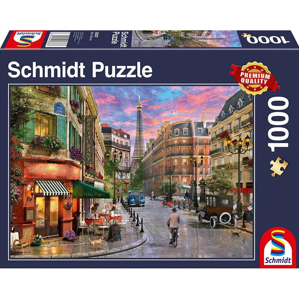 Schmidt Spiele Strasse zum Eiffelturm (1000 Teile)