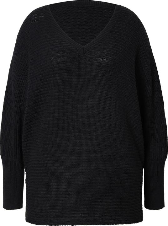Image du produit Miamoda Pullover, Poncho-Look, V-Ausschnitt (50, 52)