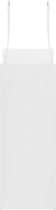 Produktbild VidaXL Kraftpapiertüten 50 Stk. mit Henkel Weiss 45x17x48 cm Papiertüte (Geschenktüte, 50 x)